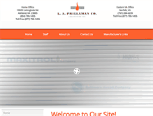 Tablet Screenshot of laprillaman.com